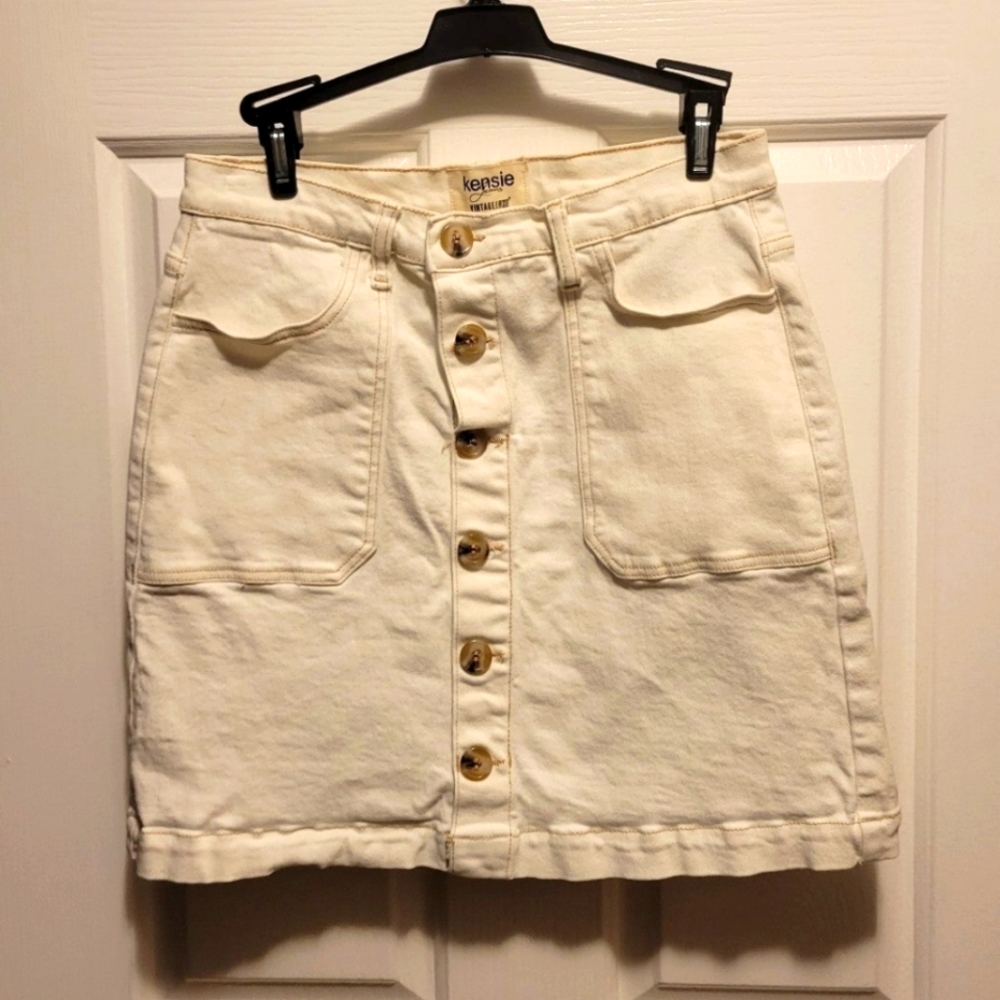 Kensie Jeans Denim Skirt